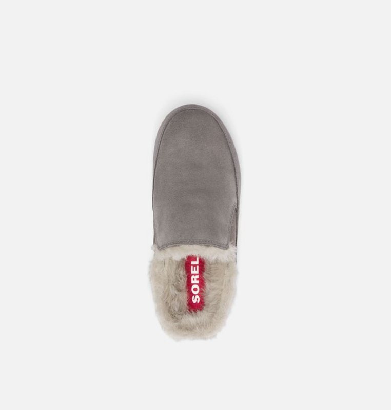 Womens Slippers Grey - Sorel Go™ - Errand Run - 690728-VRU